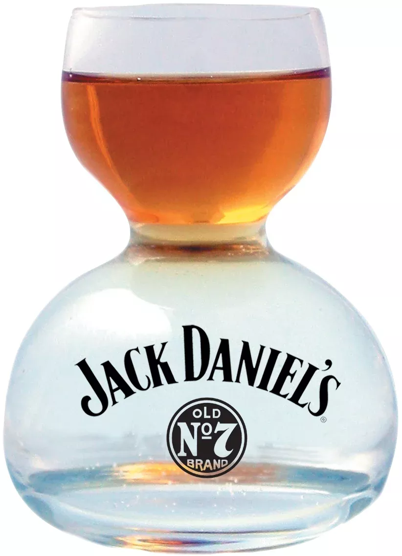 Jack Daniel's Whiskey on Water Shot Glass