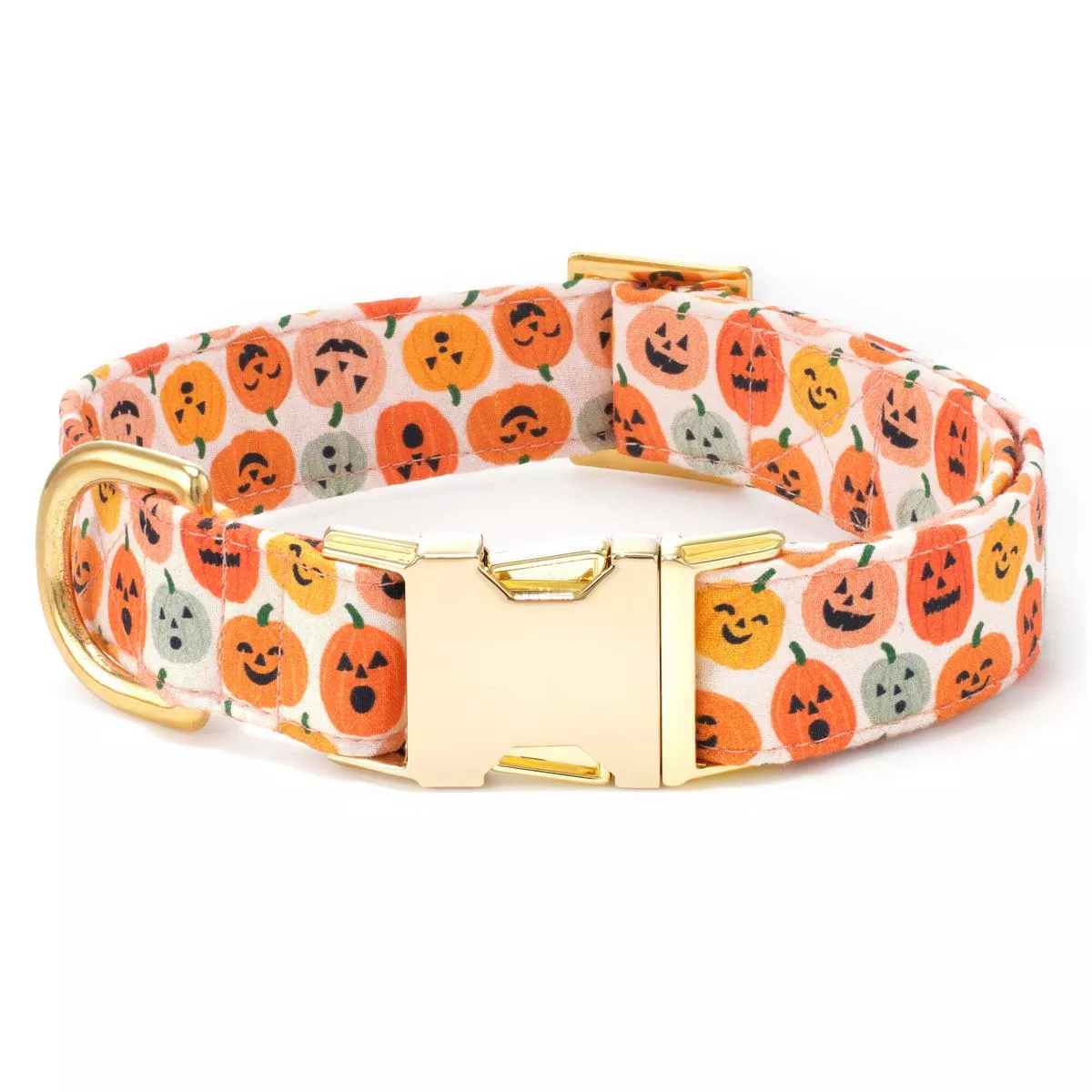 Jack-o-Lanterns Dog Collar
