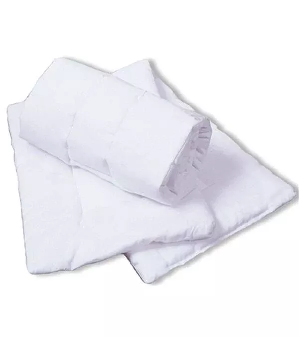 Jacks Pillow Leg Wraps - Sold in Pairs 8" x 26" Wh