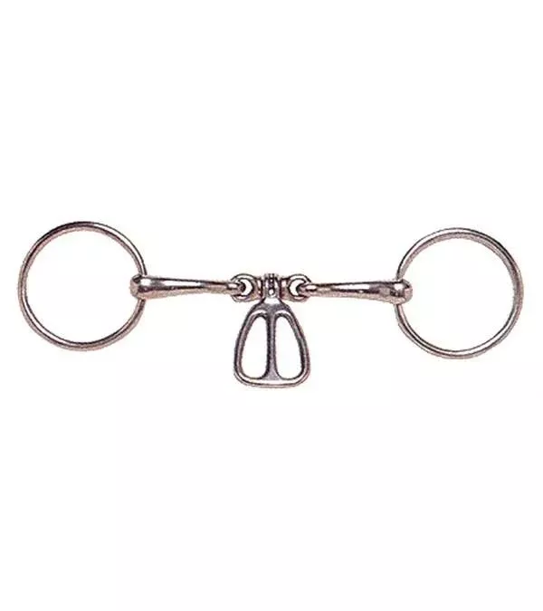 Jacks Serena Song Ring Snaffle Bit 5" Stainless St