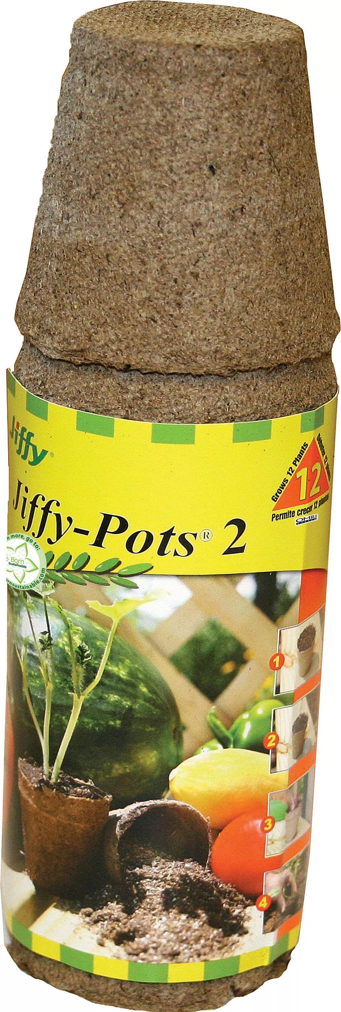 Jiffy PotsRound Seed Starters
