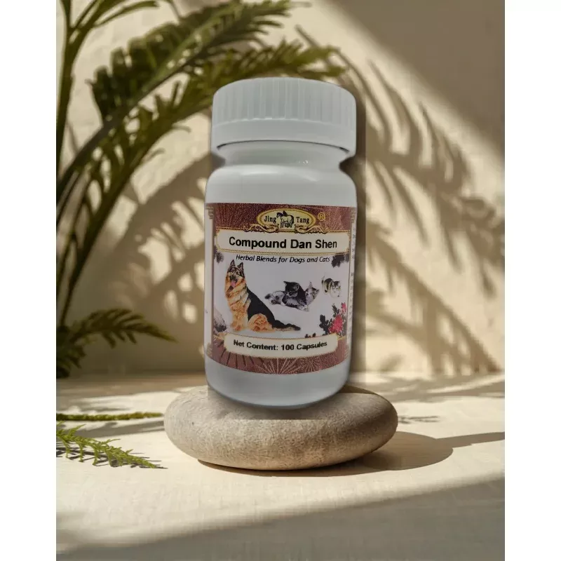 Jing Tang Herbals: Compound Dan Shen 0.2g capsule (100 capsule bottle)