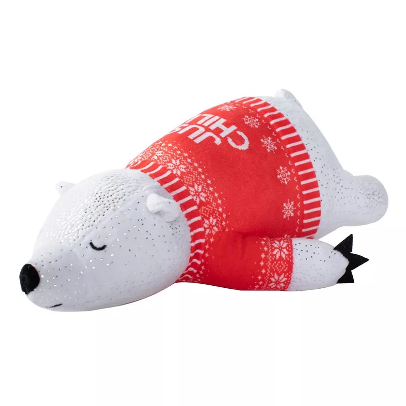 Just Chillin’ Polar Bear Dog Toy