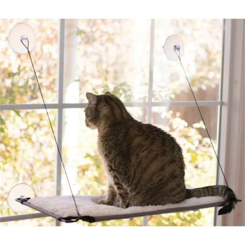 K&H Pet Products Window Lounger For Cats Natural 12x23