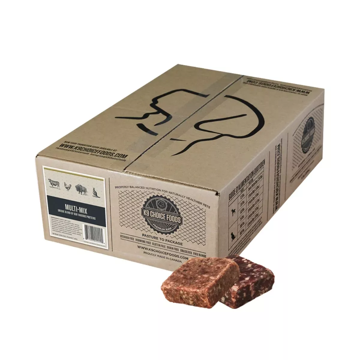 K9 Choice Foods Complete Cuisine for Dogs - Multi Mix