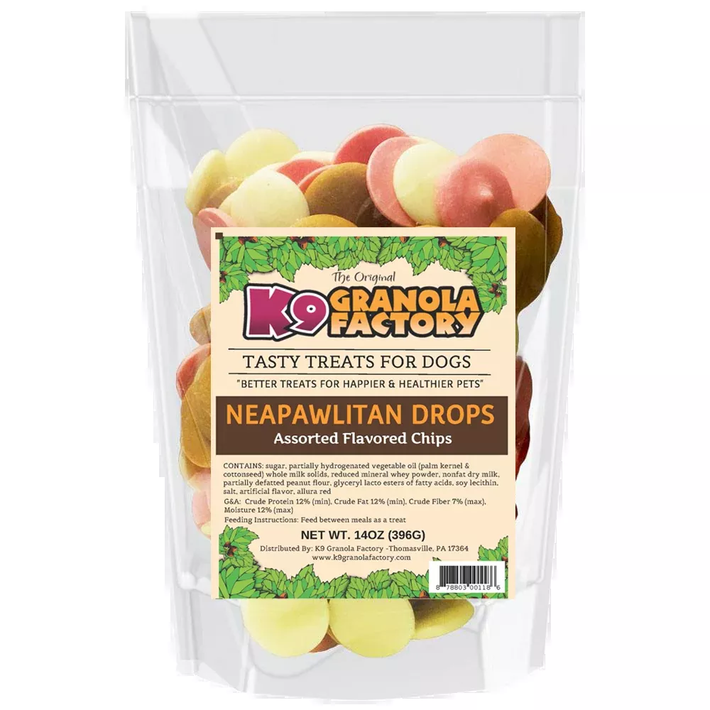 K9 Granola Factory Yogurt Drops Dog Treats, NeaPAWilitan
