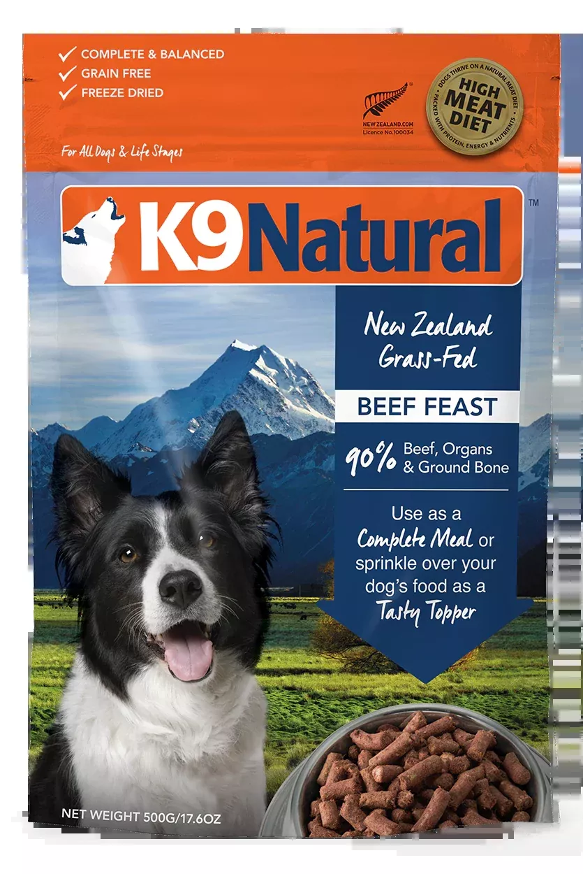 K9 Natural Beef Feast Dog food