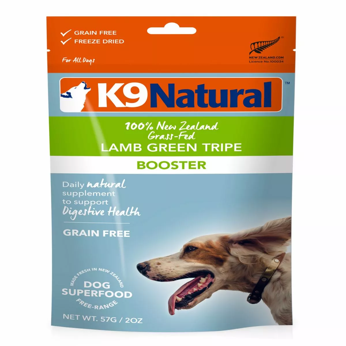 K9 Natural Freeze Dry Lamb Green Tripe Topper