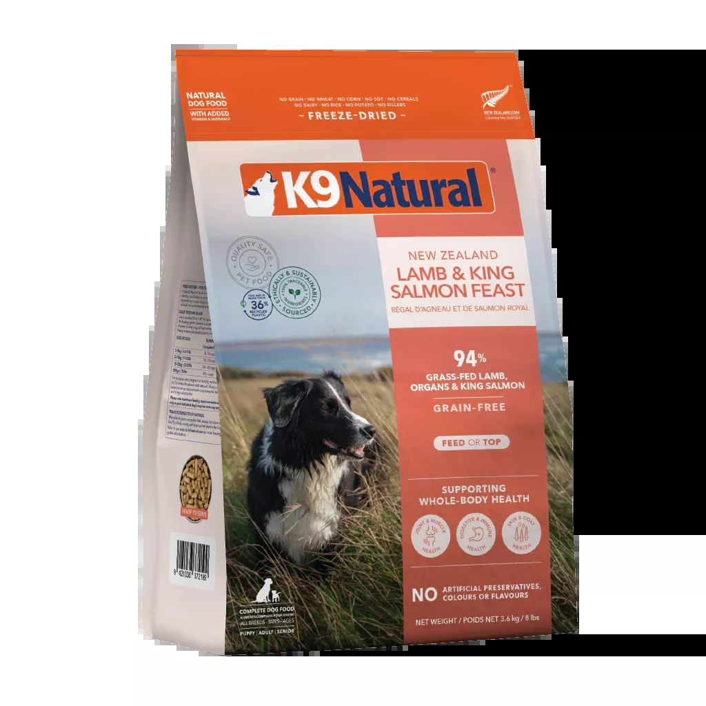 K9 Natural Lamb & Salmon Feast Dog food