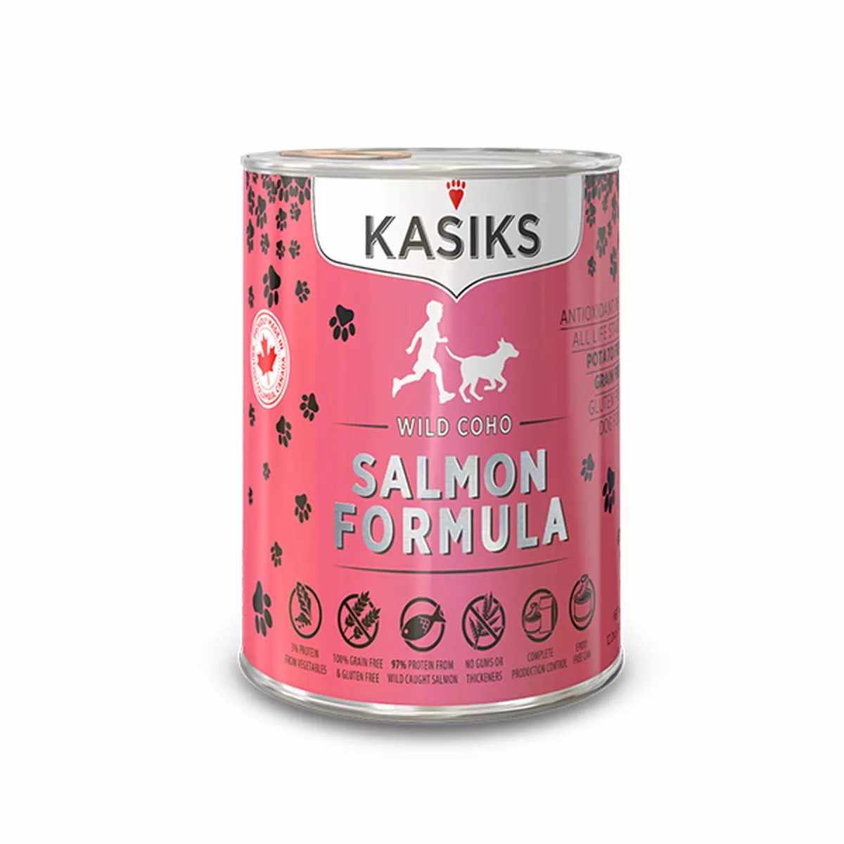 Kasiks Wild Coho Salmon Dog 12.2z
