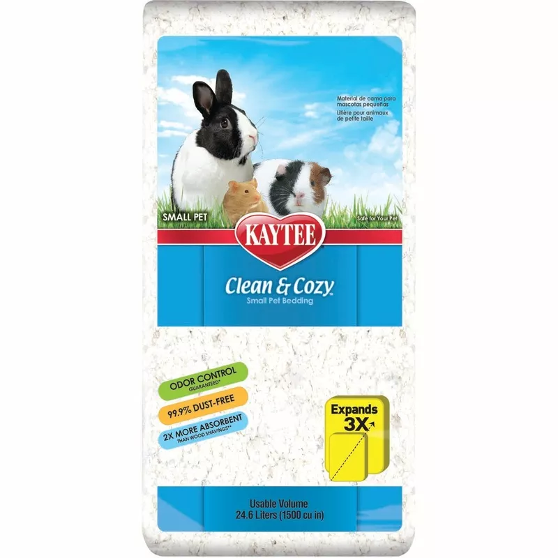 Kaytee Clean & Cozy White Small Animal Bedding