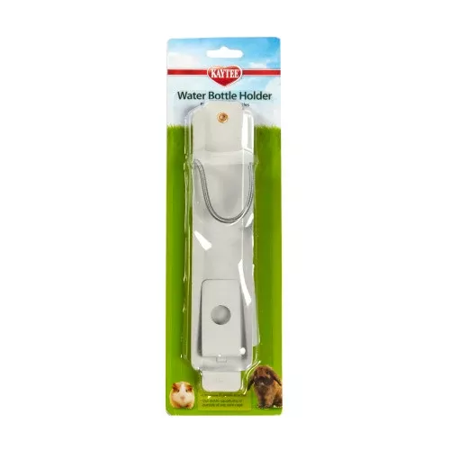 Kaytee, Kaytee Water Bottle Holder, White, 1 Each/16 Oz