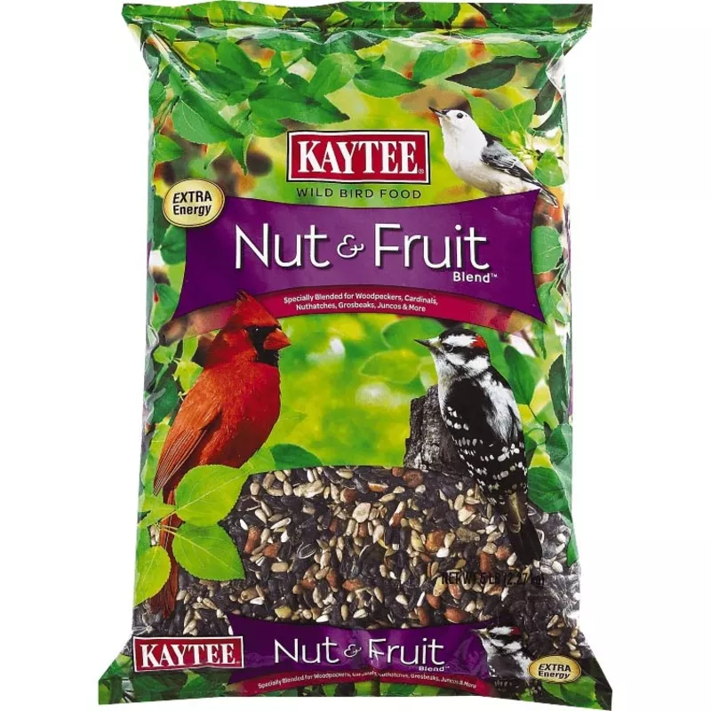 Kaytee Nut & Fruit Blend Wild Bird Food, 5-lb Bag