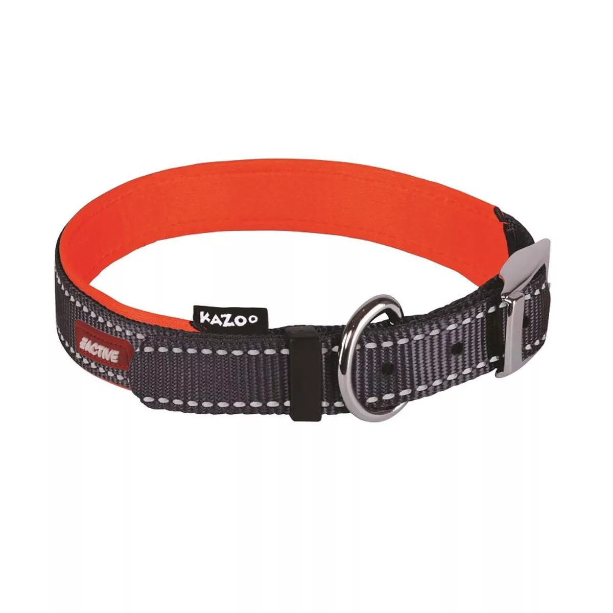 Kazoo Active Nylon Collar Slate Orange