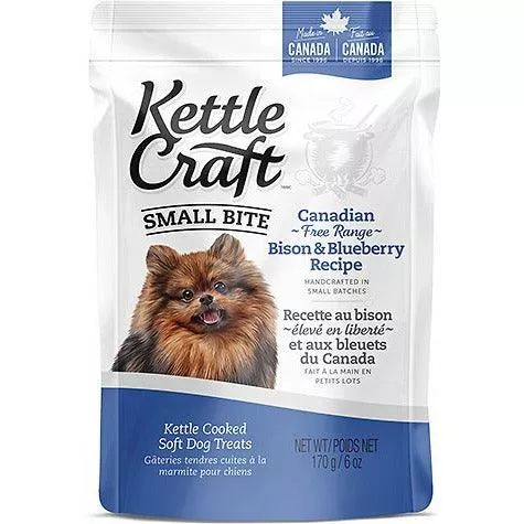 Kettle Craft Bison & Blueberry Small Bite Dog Treats