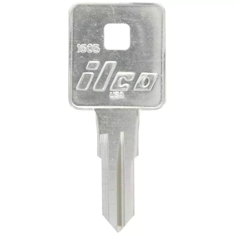 Keykrafter Universal Key Blank 2034 Tm5 / Tbx1 Double Sided Nickel-plated Brass