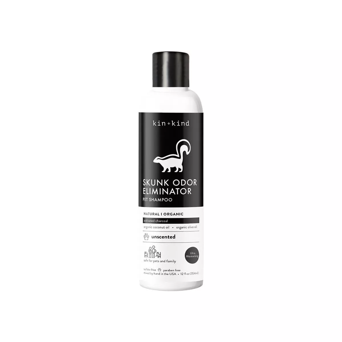 Kin + Kind Skunk Odor Eliminator Shampoo for Dogs