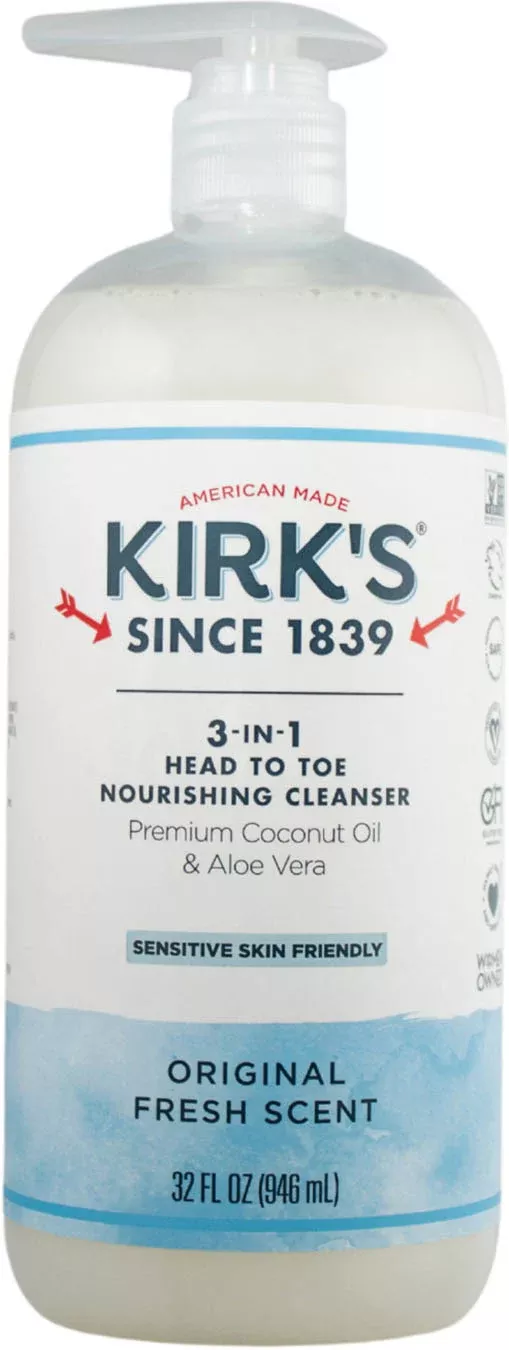 Kirks 3-In-1 Original Liquid Soap