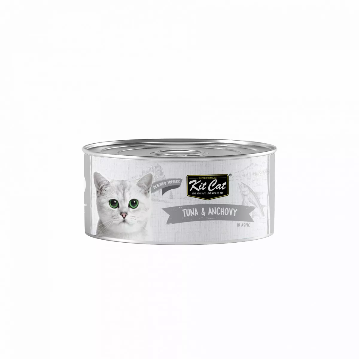 Kit Cat Cat Wet Food Topper Deboned Tuna & Anchovy