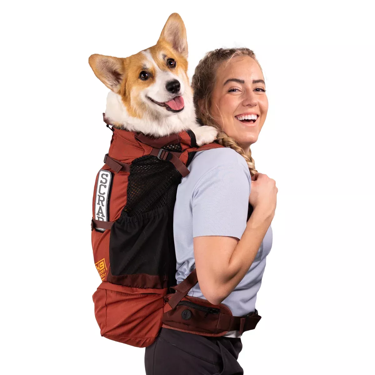 Knavigate | Advanced Dog Carrier with Internal Frame & Hip Belt