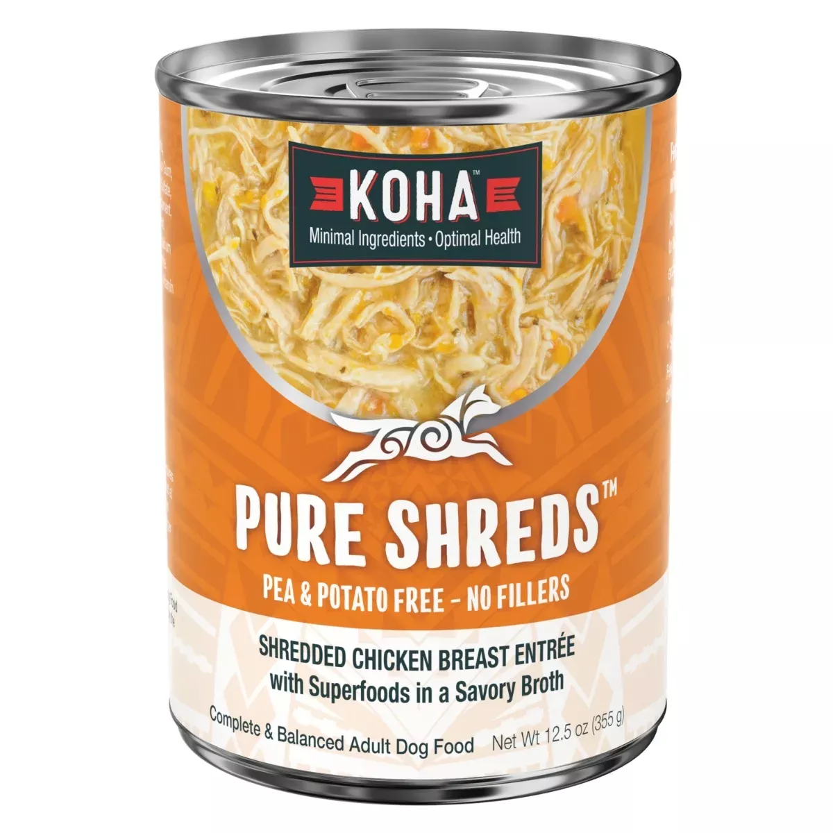 KOHA Pure Shreds Wet Dog Food - Shredded Chicken Breast Entrée