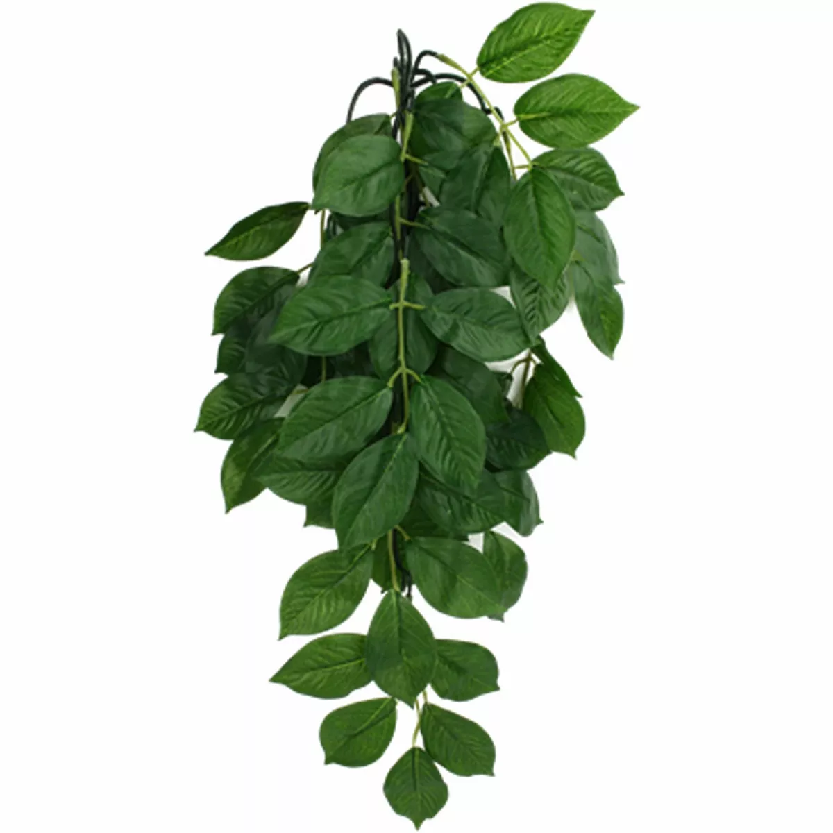 Komodo Hanging Plant Green Leaf Reptile Habitat Decoration