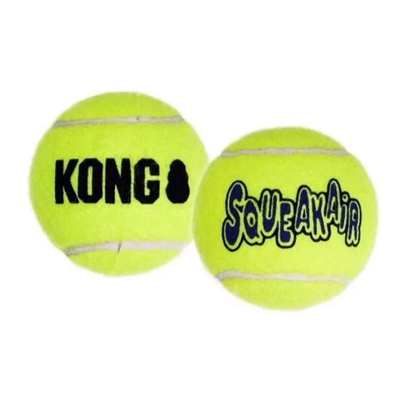 Kong Airdog Squeaker Tennis Ball (Single) Xs