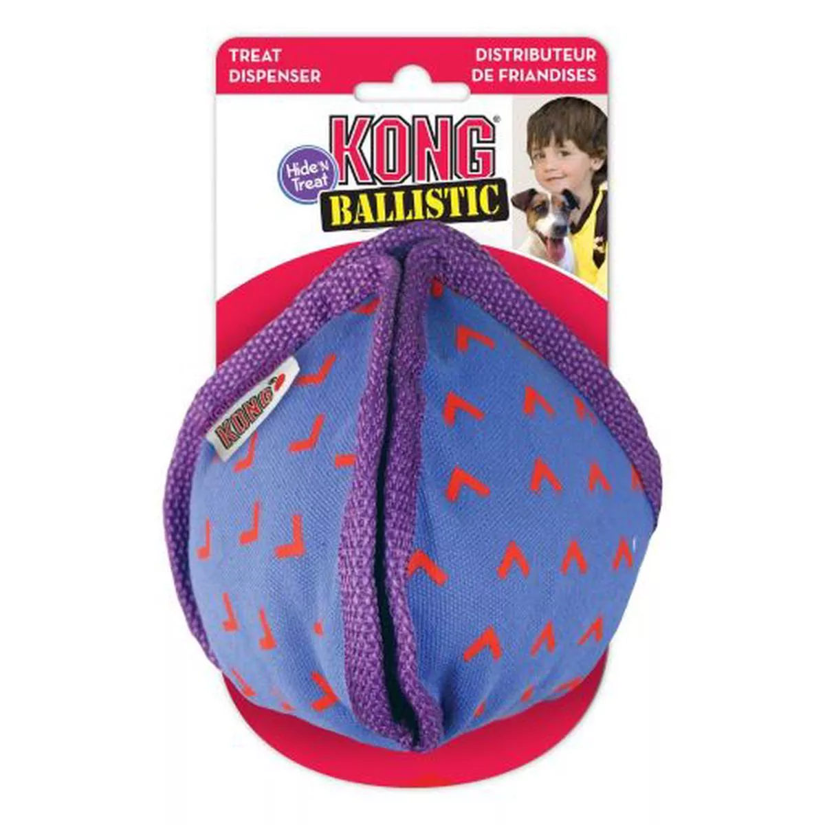 KONG Ballistic Hide ‘n Treat Assorted Medium