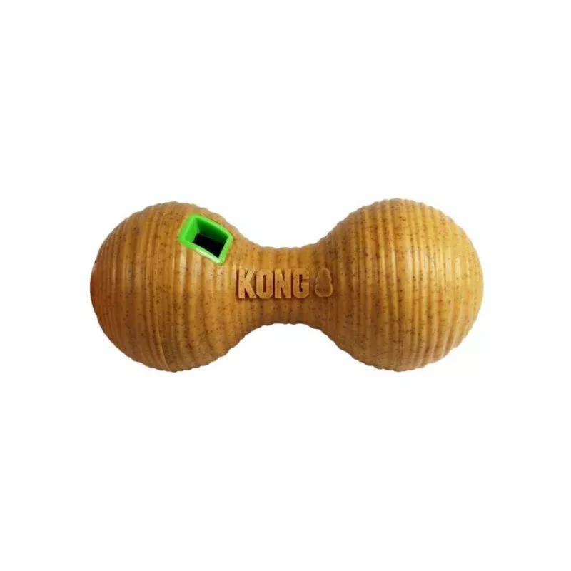 KONG Bamboo Feeder Dumbbell Medium Dog Toy