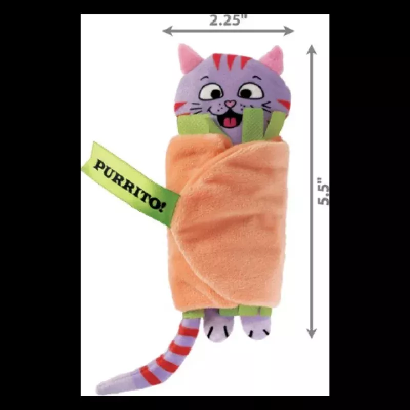 KONG Cat Pull-A-Partz Yarn Cat Toy with Catnip,