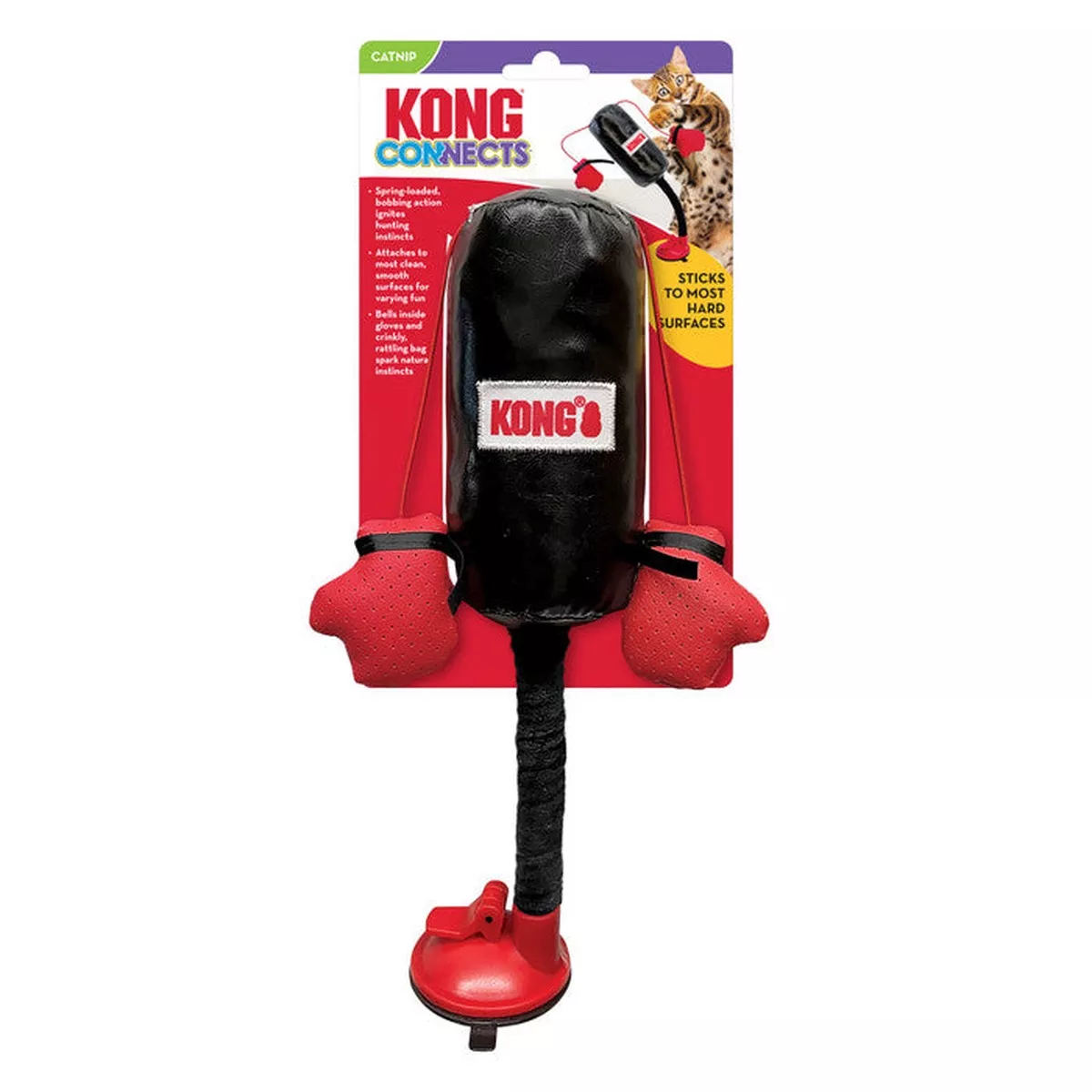 KONG Connects Punching Bag Interactive Cat Toy