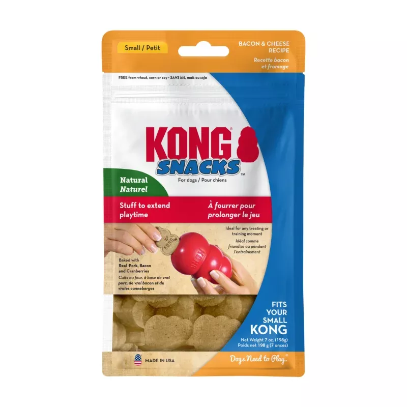 Kong Dog Snacks Bacon & Cheese Recipe Large