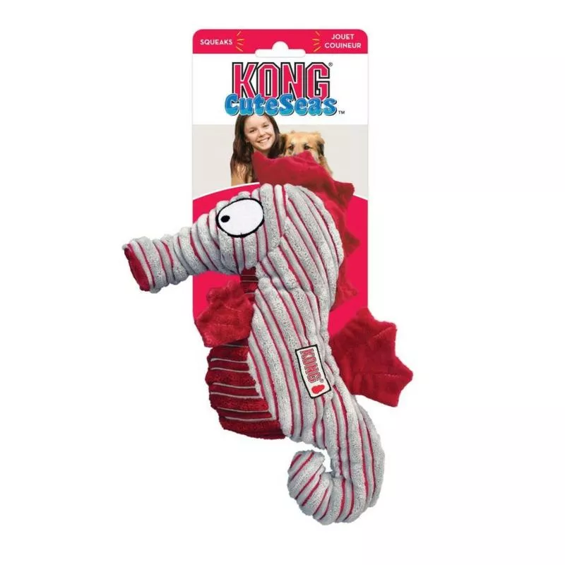 KONG Dog Toy – Cuteseas Seahorse (3 Sizes)