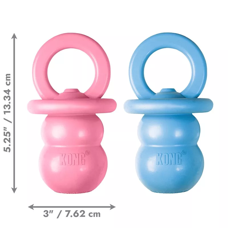 Kong Dog Toy KONG Puppy Binkie Medium Assorted