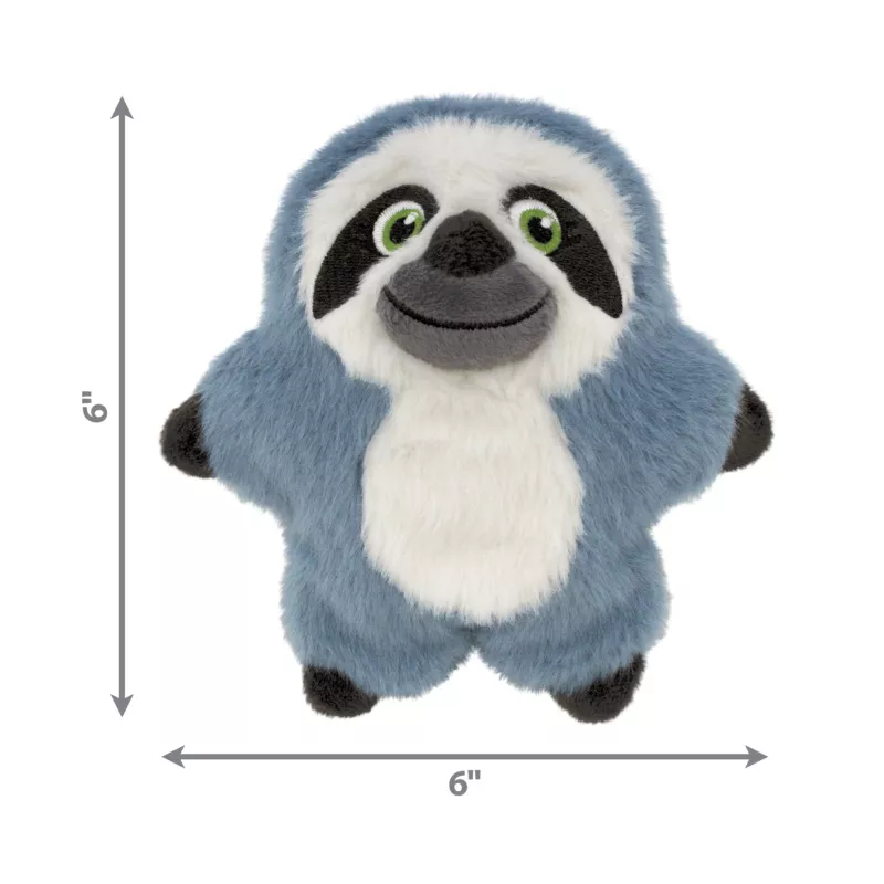 Kong Dog Toy Snuzzles Kiddos Sloth Small