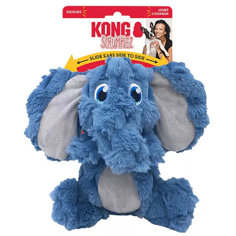KONG Dog Toy – Srumplez Elephant (1 Size)