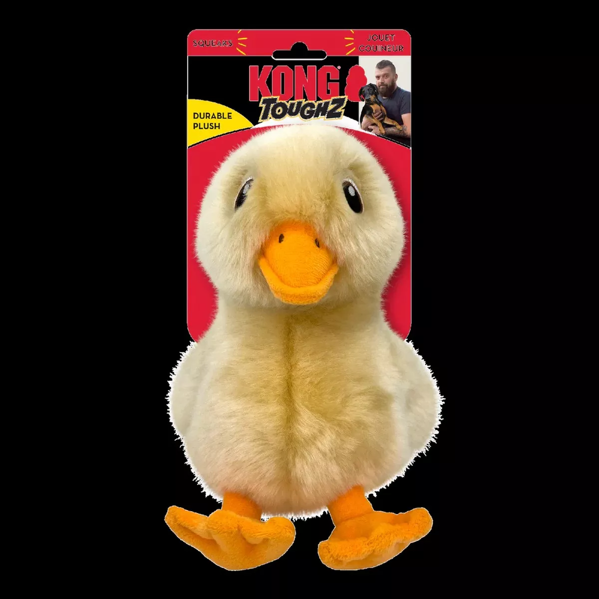KONG Dog Toy Toughz Duck Medium