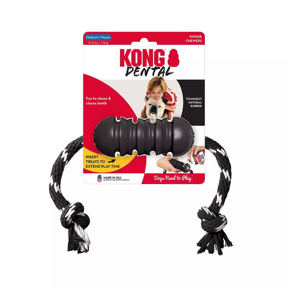 Kong Extreme Dental w/Rope