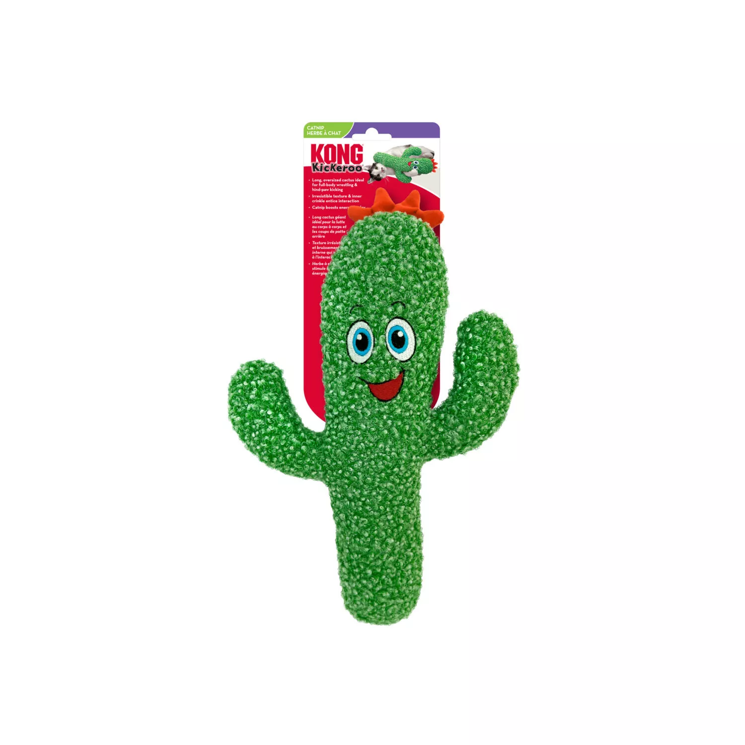 KONG, Kickeroo Cactus w/Catnip