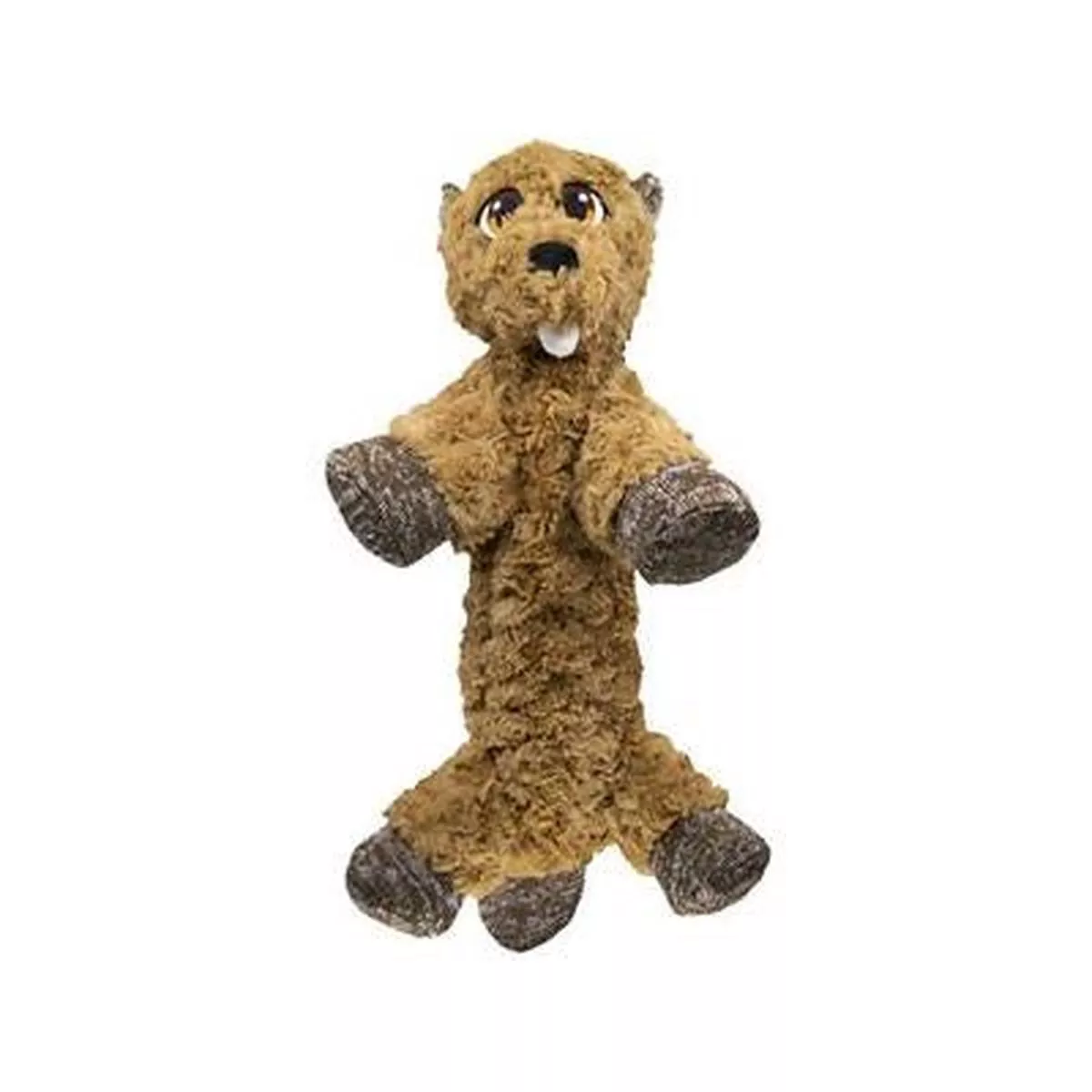 KONG Low Stuff Flopzie Beaver Dog Toy Dog Toy – Medium