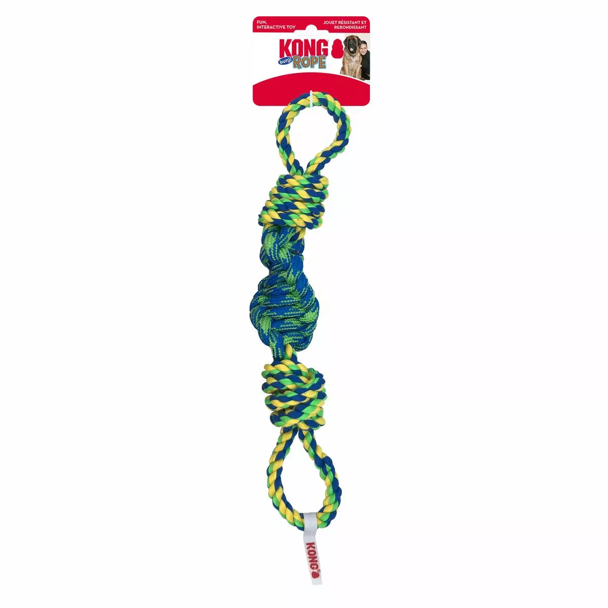 KONG Rope Bunji (Assorted Colours) Small
