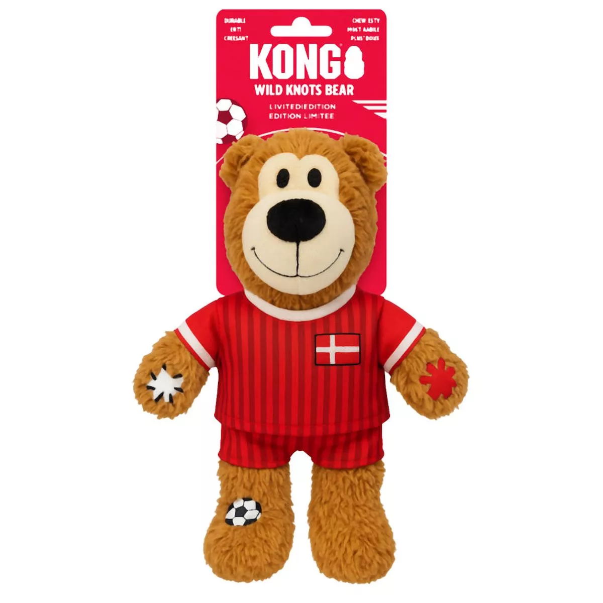 KONG Wild Knots Bear Denmark Football Limited Edition