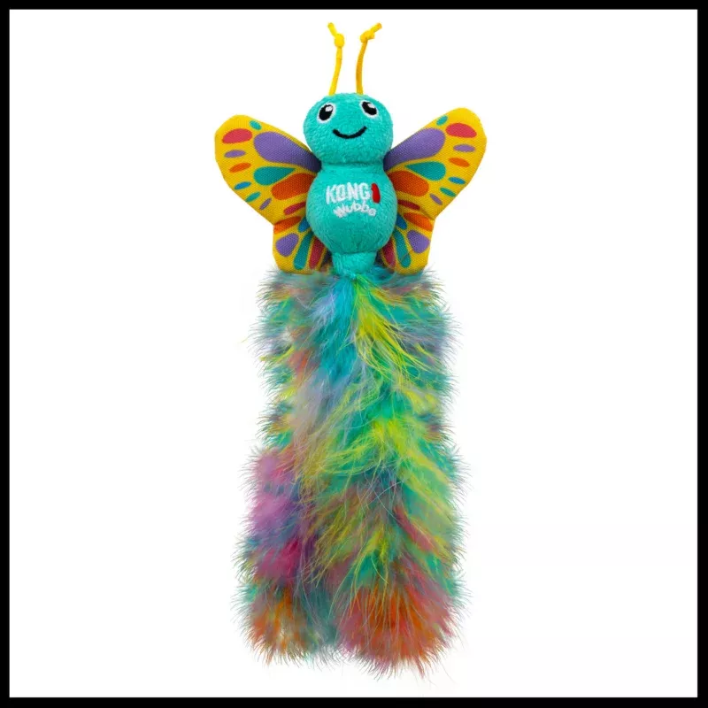 KONG Wubba Butterfly Catnip Cat Toy