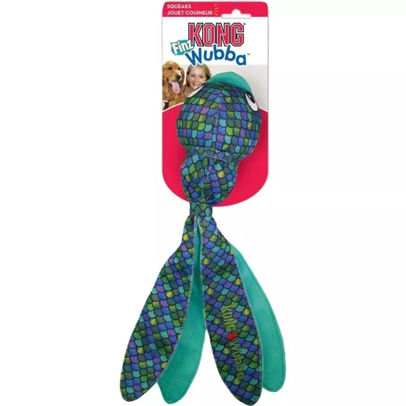 KONG WUBBA FINZ LG BLUE