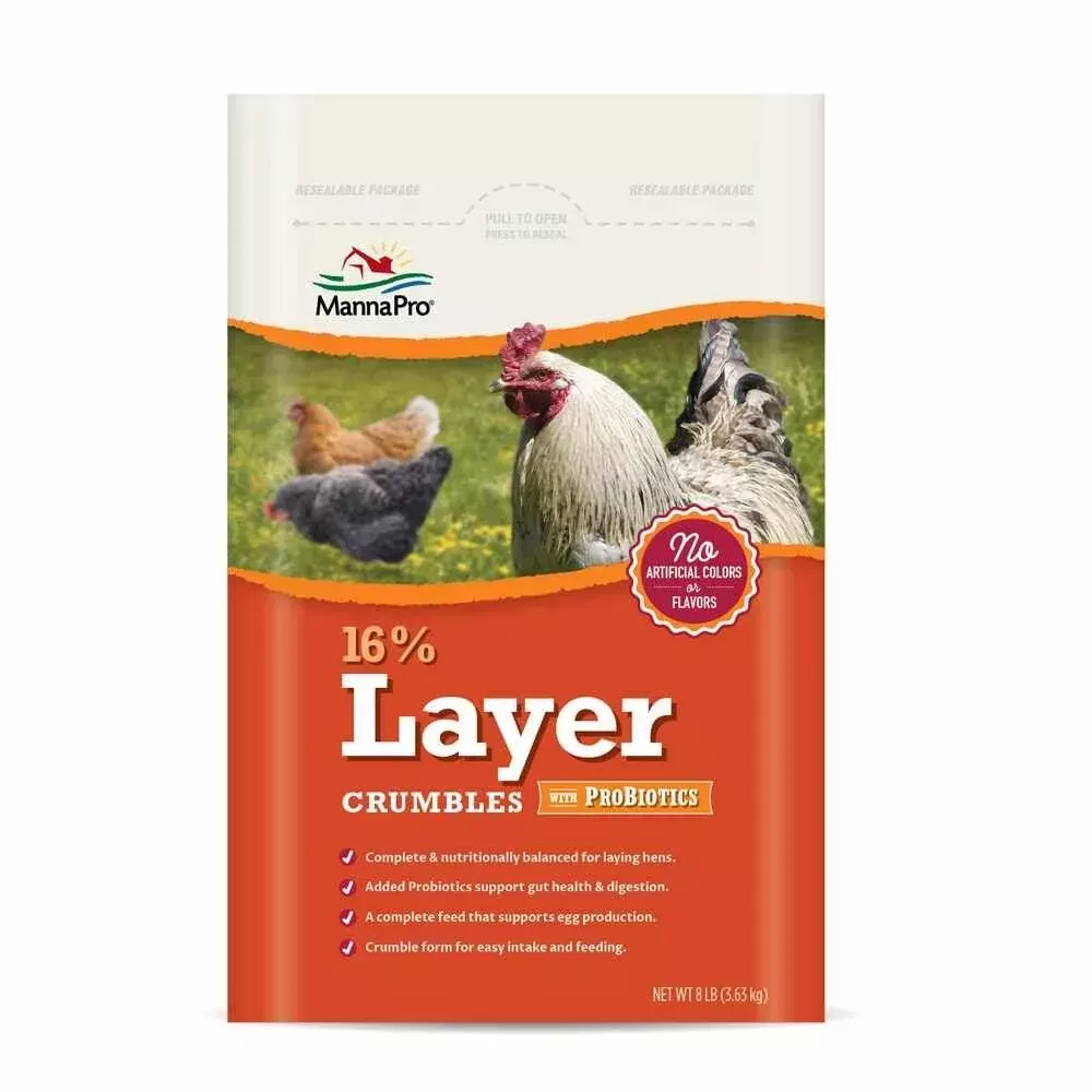 LAYER 16% CRUMBLES WITH PROBIOTICS