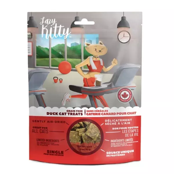 Lazy Kitty Grain-Free Cat Treats - Duck