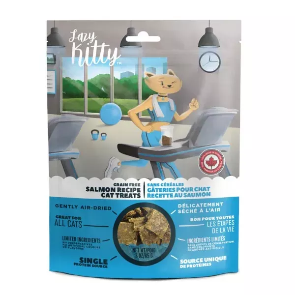 Lazy Kitty Grain-Free Cat Treats - Salmon