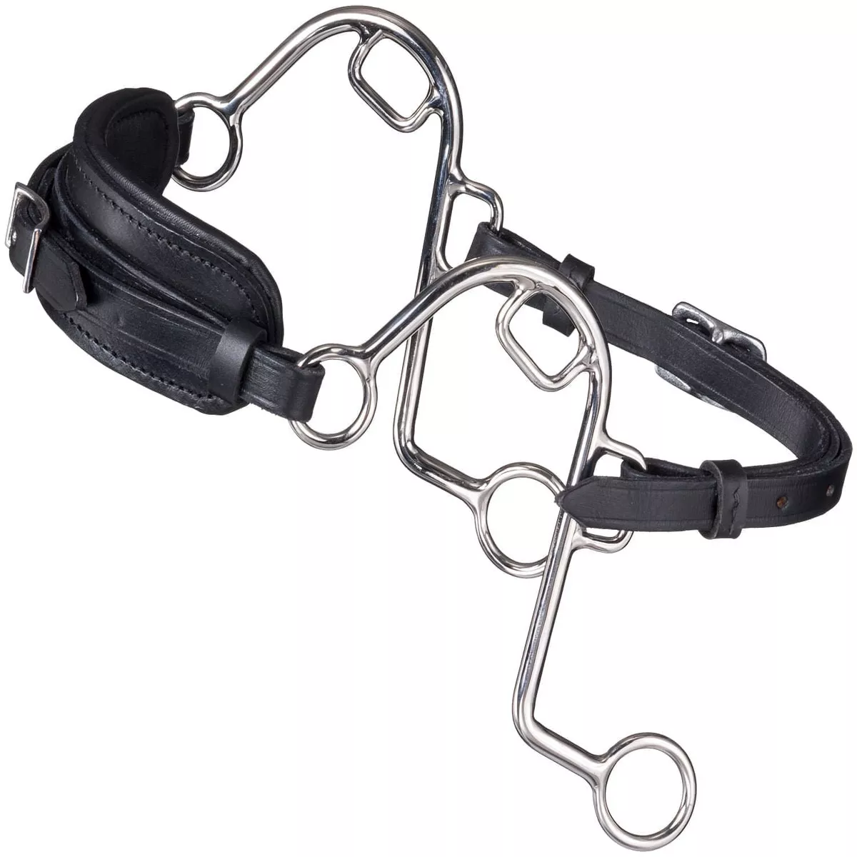 Leather Nose "S" Hackamore