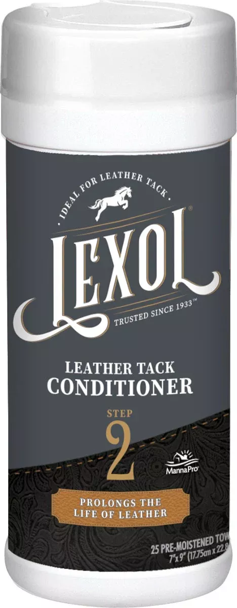 Lexol Leather Tack Conditioner Step 2 Wipes