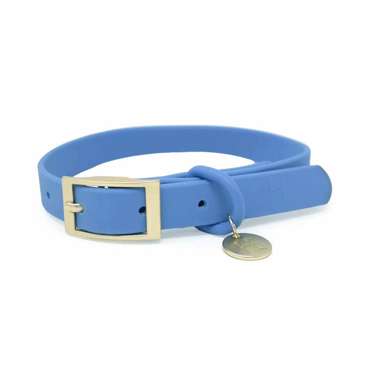 Lichen Blue ‘All Weather’ Dog Collar